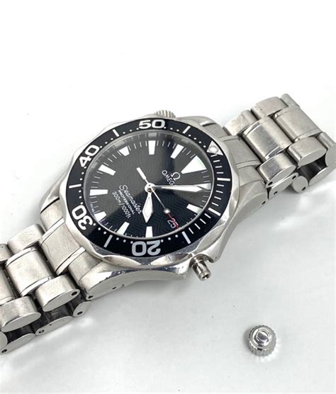 Omega Seamaster crown replacement